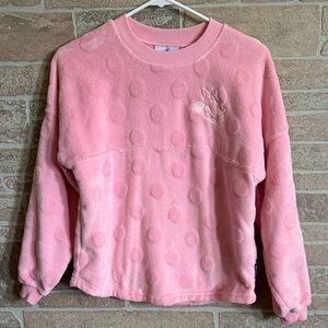 Disney Minnie Mouse Pink Fleece Spirit Jersey